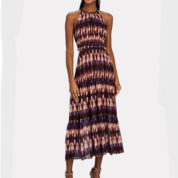 A.L.C. ‘Elara’ Sleeveless Silk Midi Dress - Size 6 - NWT ($650US)! - Picture 1 of 10